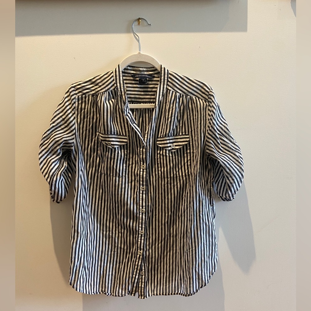 French Connection Summer Button Down - image 1